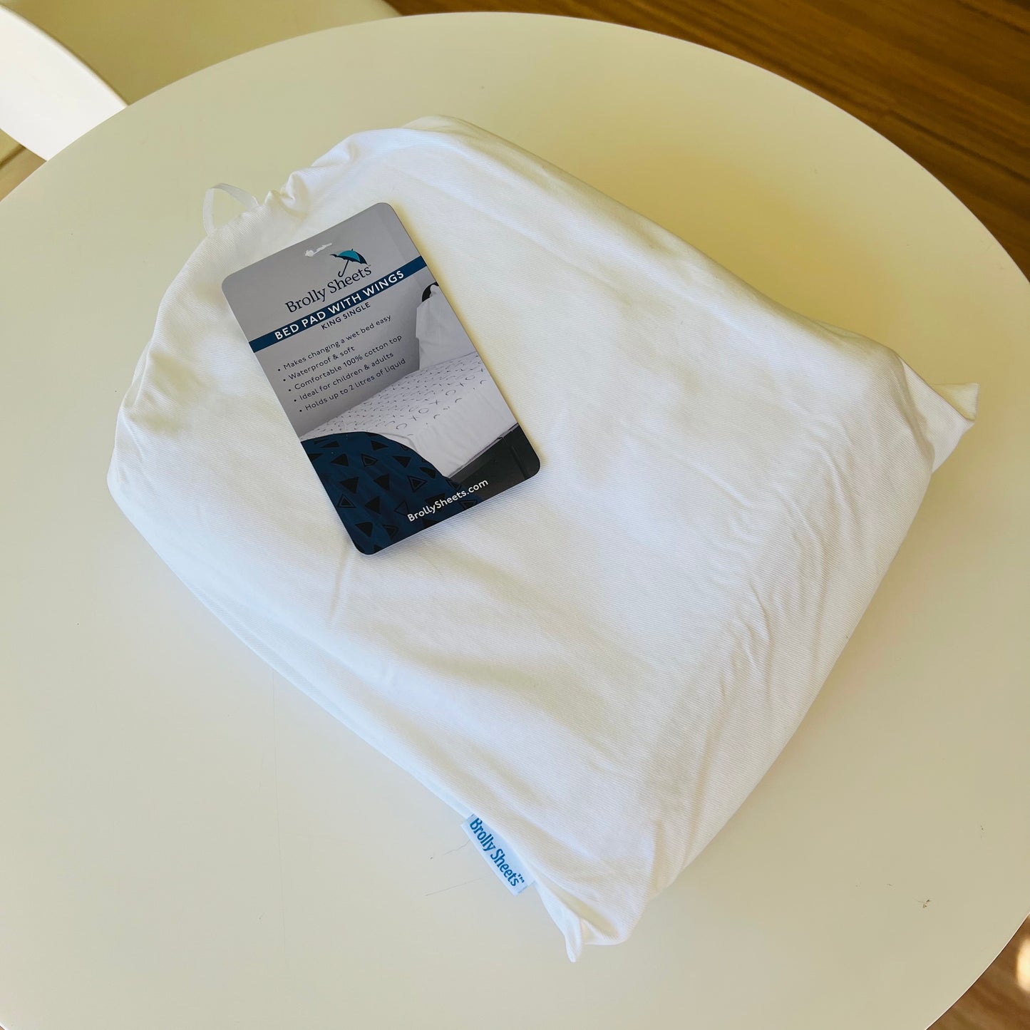 Brolly Sheet Wetpad Mattress Protector - Double or Queen
