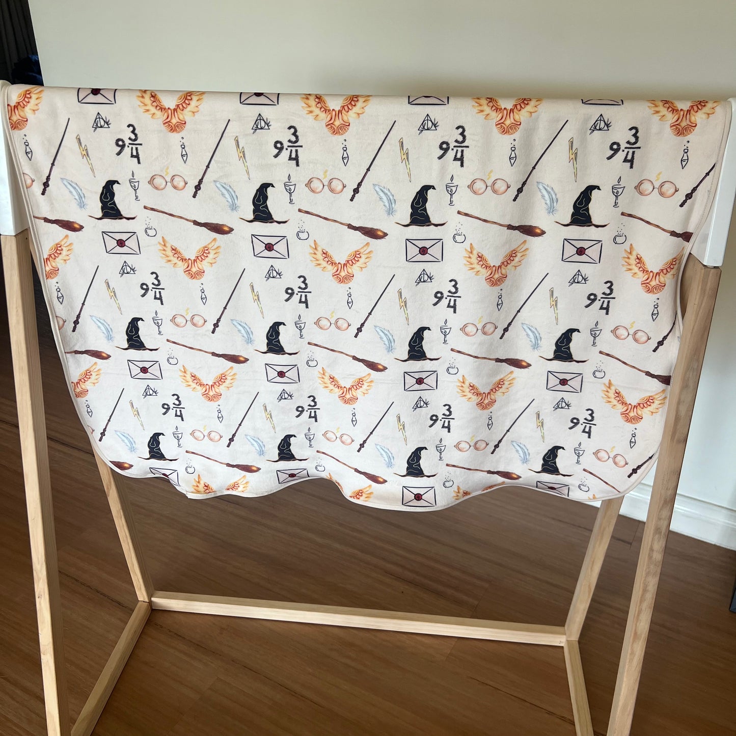 Double Sided Minky Blanket - HP Wizard