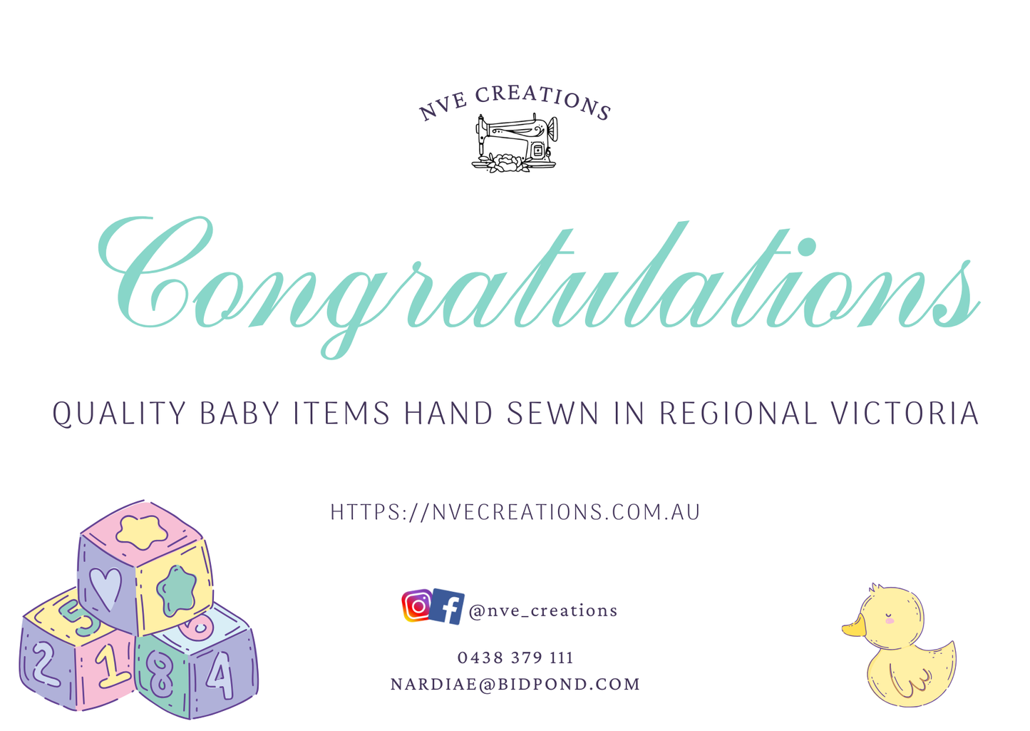 NVE Creations Gift Card