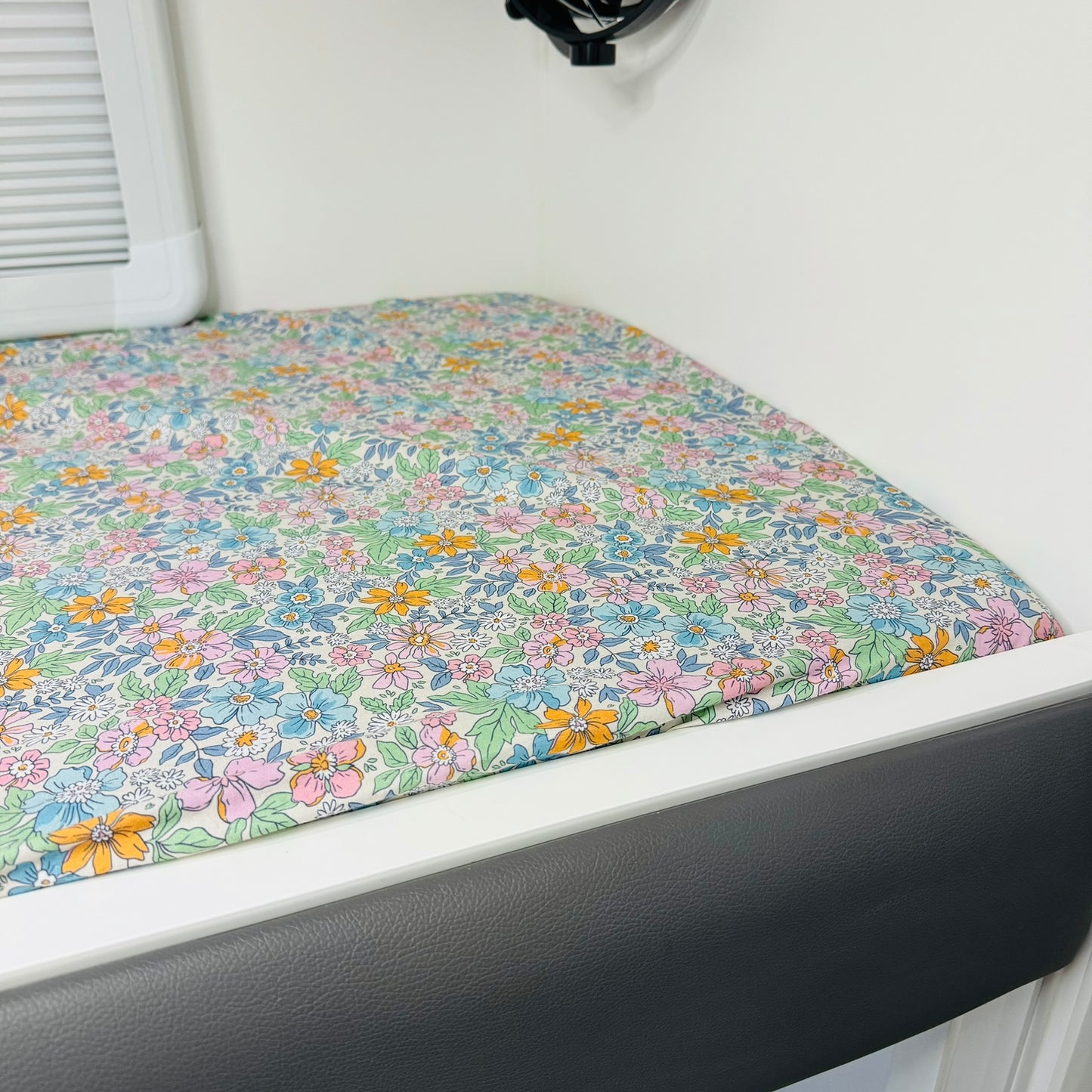 Caravan Bunk Fitted Sheet - Wild Bloom