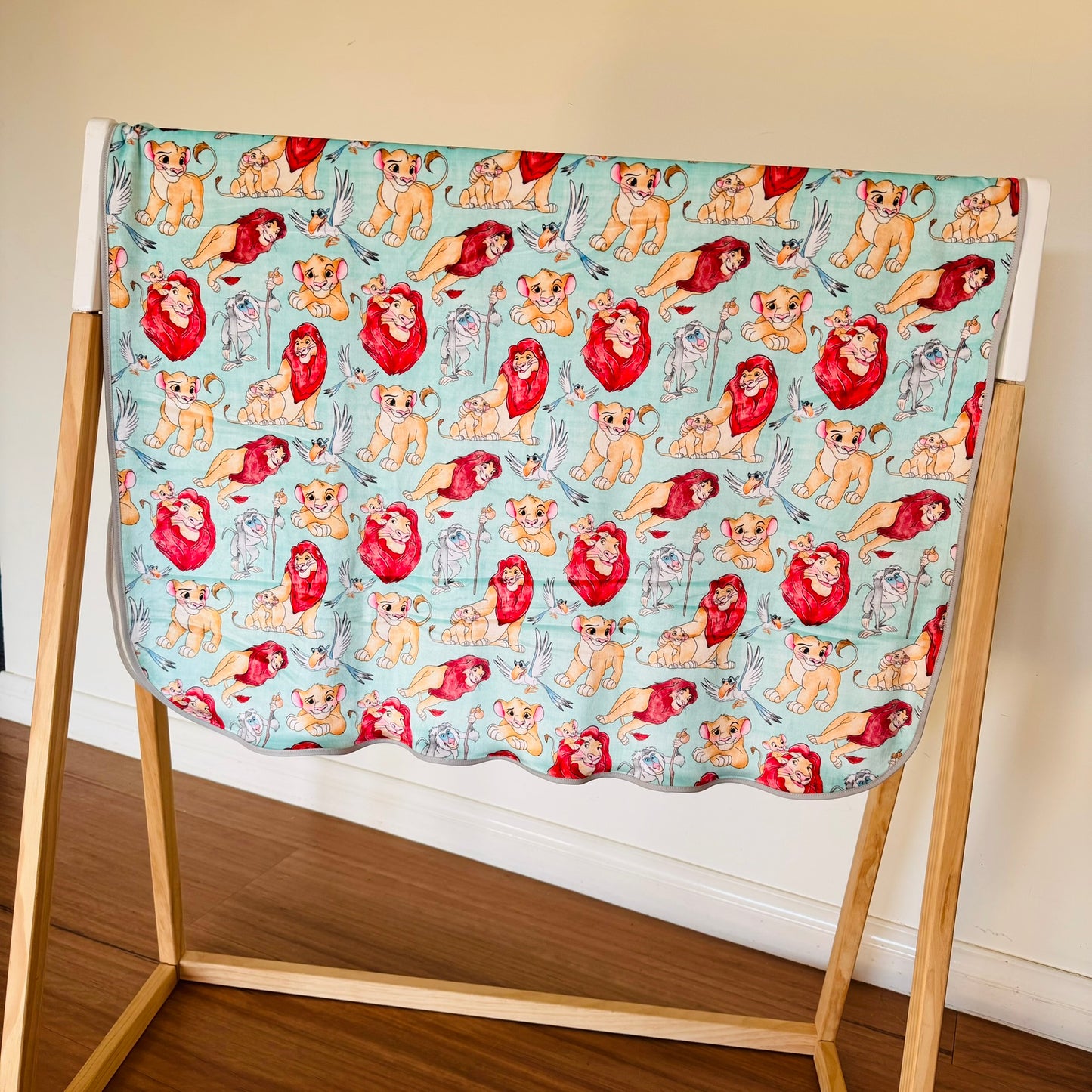 Double Sided Minky Blanket - To Be King