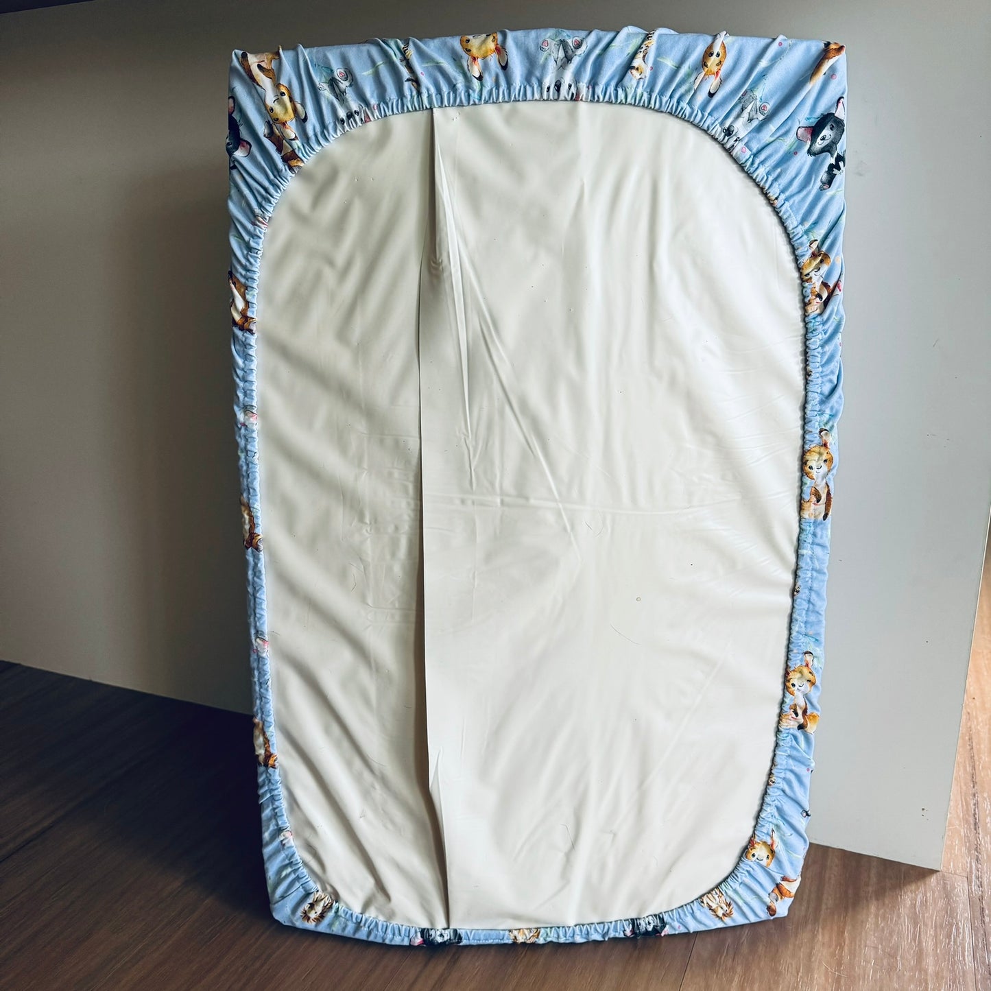 Bassinet & Change Mat Cover - Little Animals