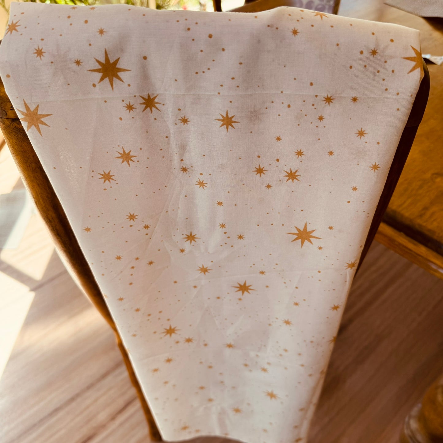 Muslin Wrap - Pink Stars
