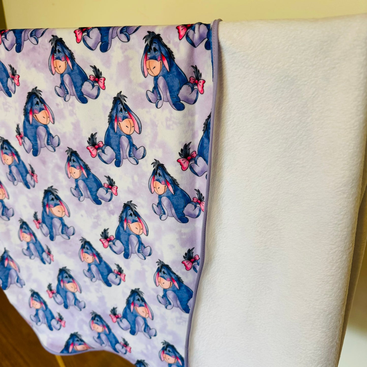 Double Sided Minky Blanket - Eeyore