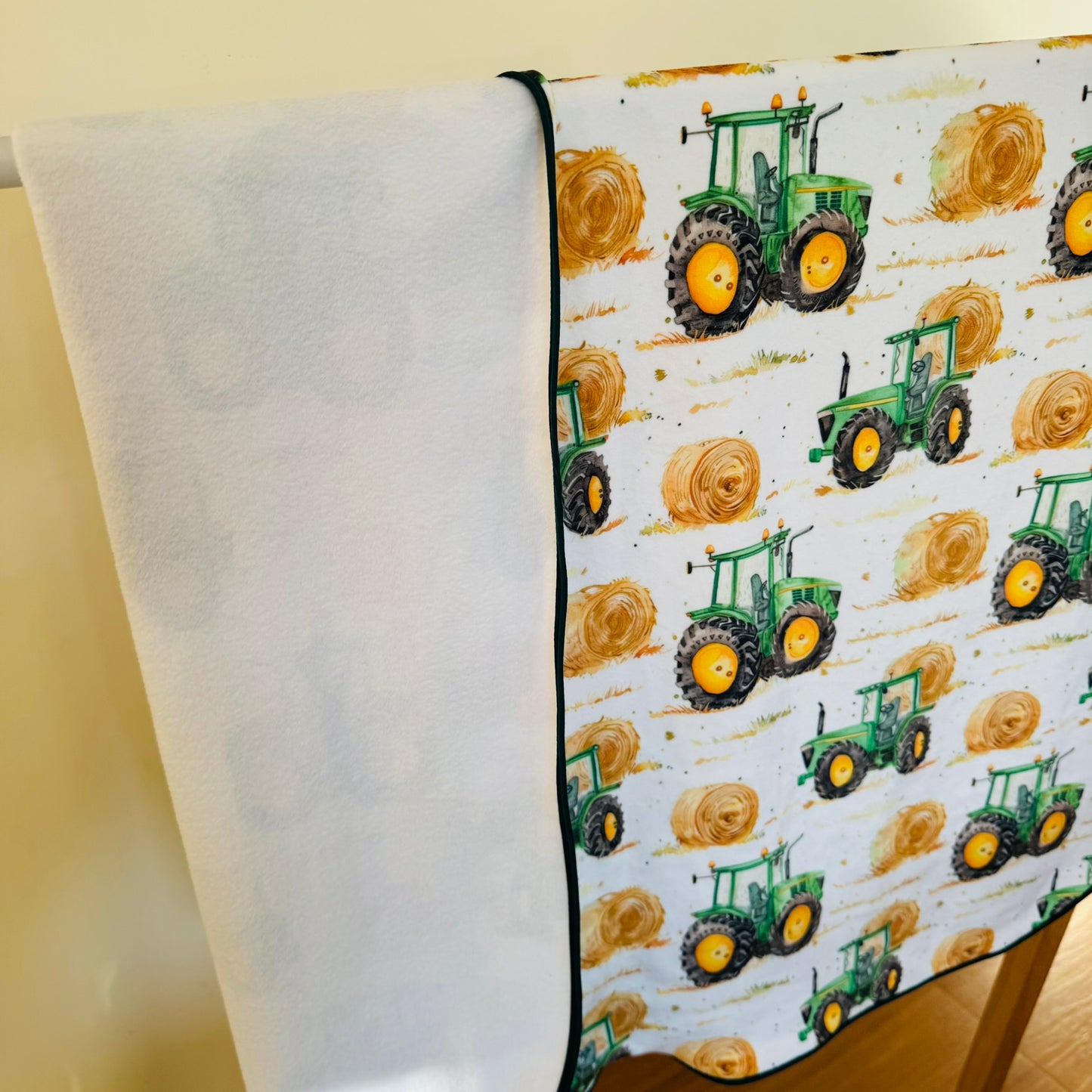 Double Sided Minky Blanket - JD Tractor