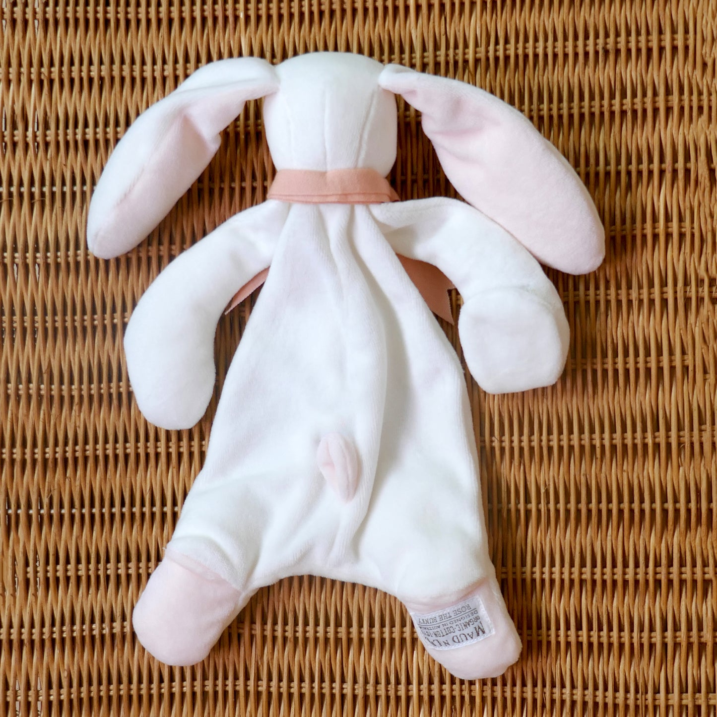 'Rose' the Comforter Bunny - Organic Cotton 30cm