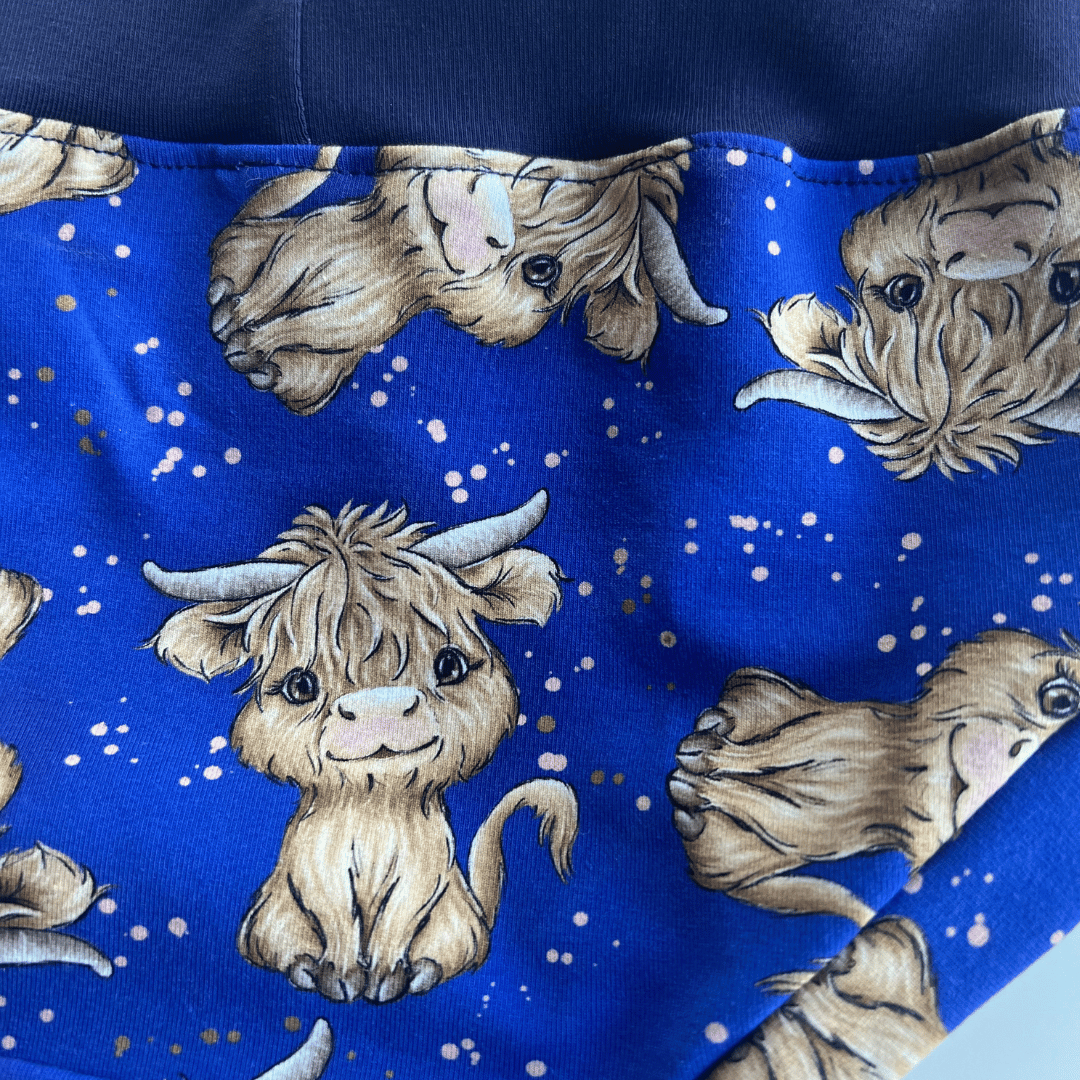 Underwear - Blue Highland Cow