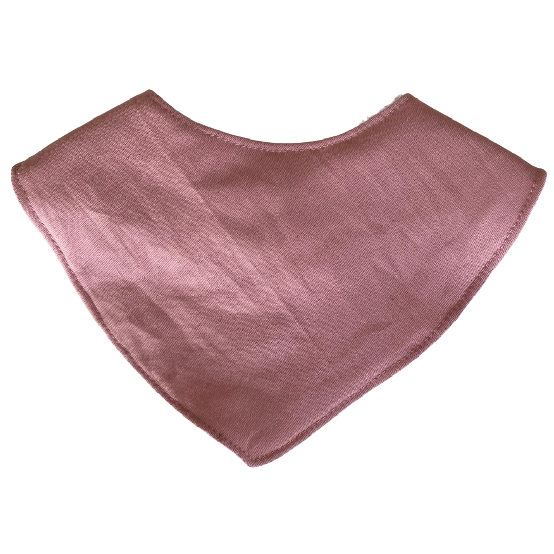 Dribble Bib - Dusty Pink