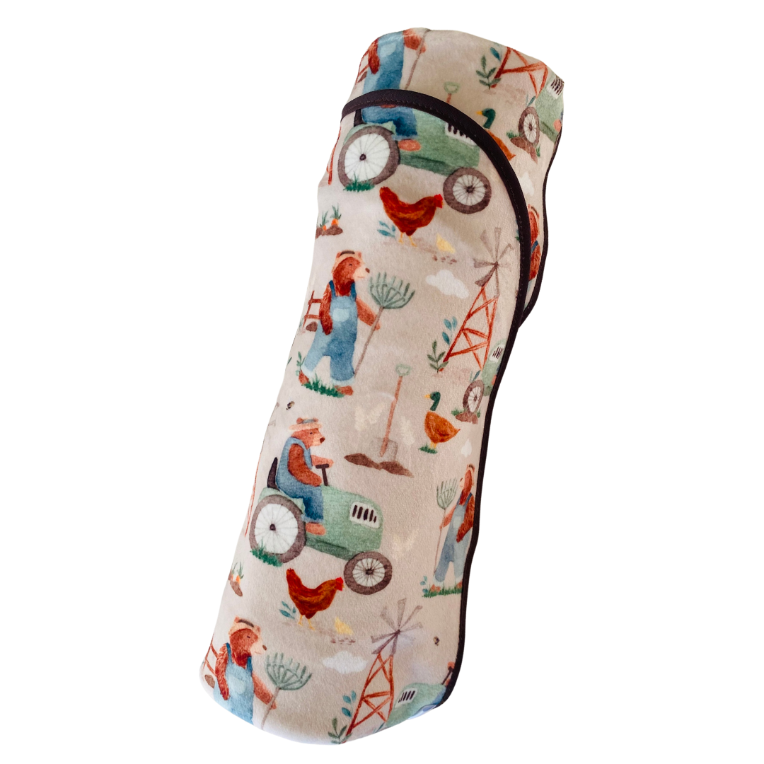 Double Sided Minky Blanket - Farmer Fred