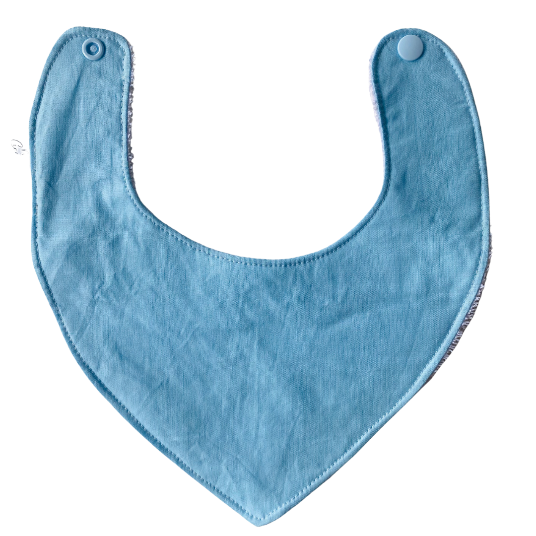 Dribble Bib - Pale Blue