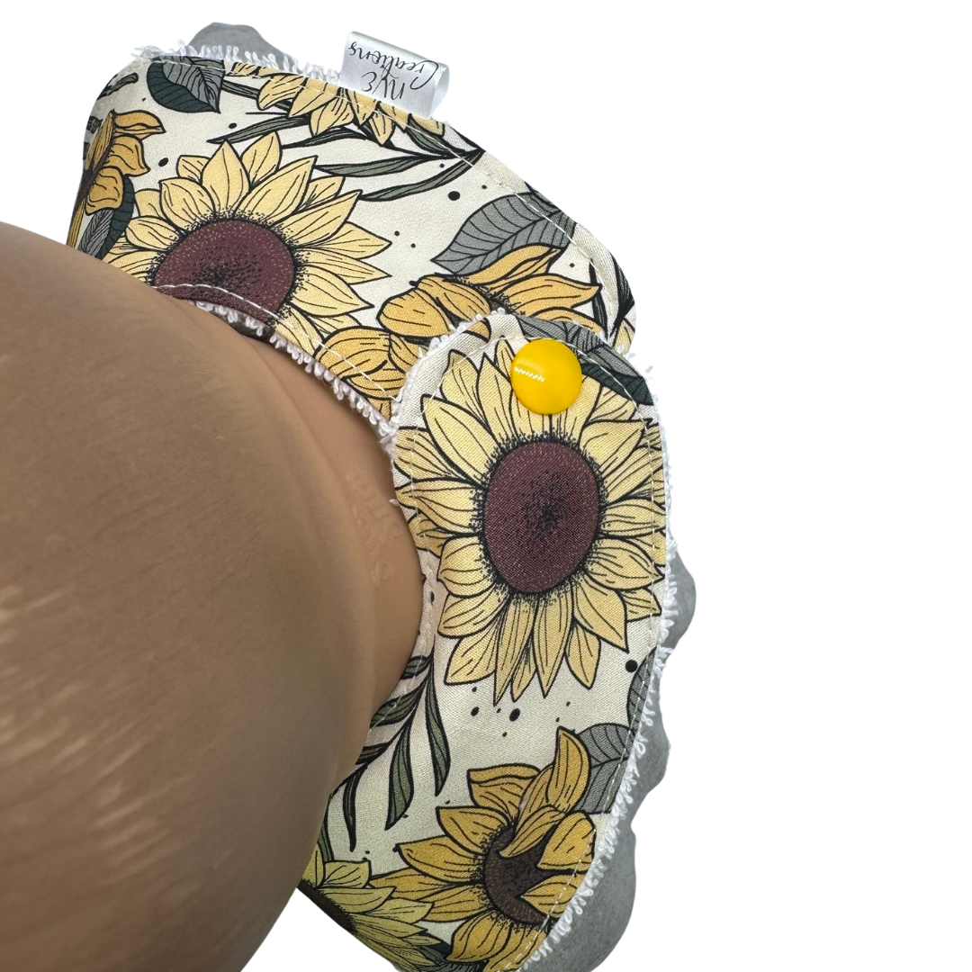 Dribble Bib - Sunflowers