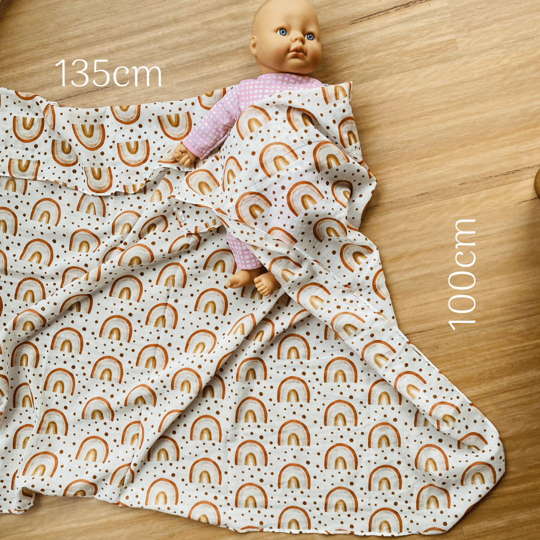 Muslin Wrap - Safari