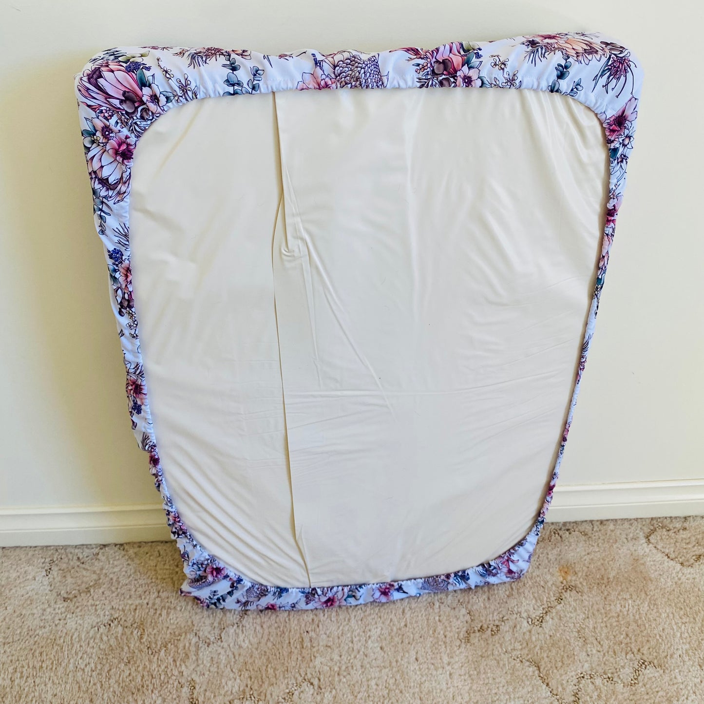 Bassinet & Change Mat Cover - Wild Proteas