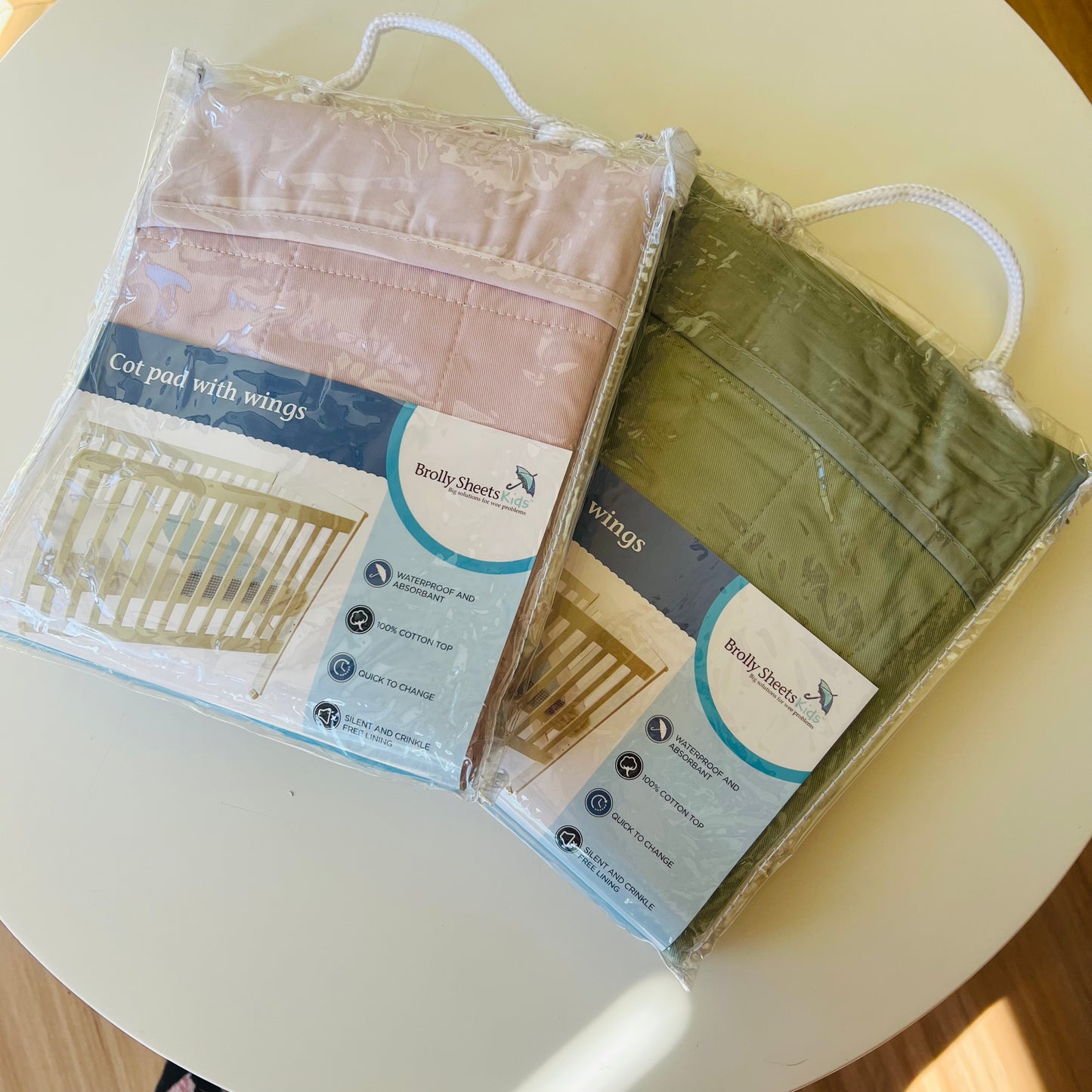 Brolly Sheet Wetpad Mattress Protector - Cot, Caravan Bunk