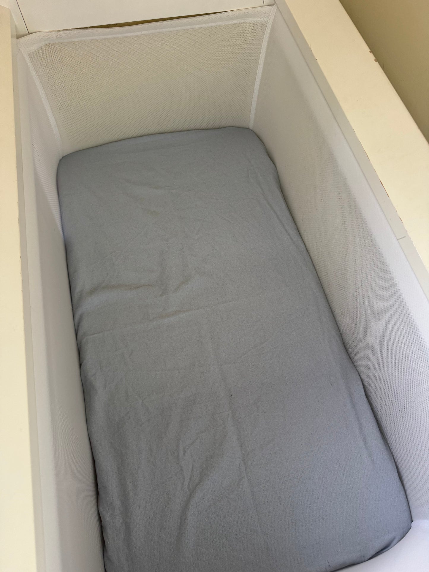 Bassinet Co-Sleeper Sheet ONLY - Flannel Pale Blue
