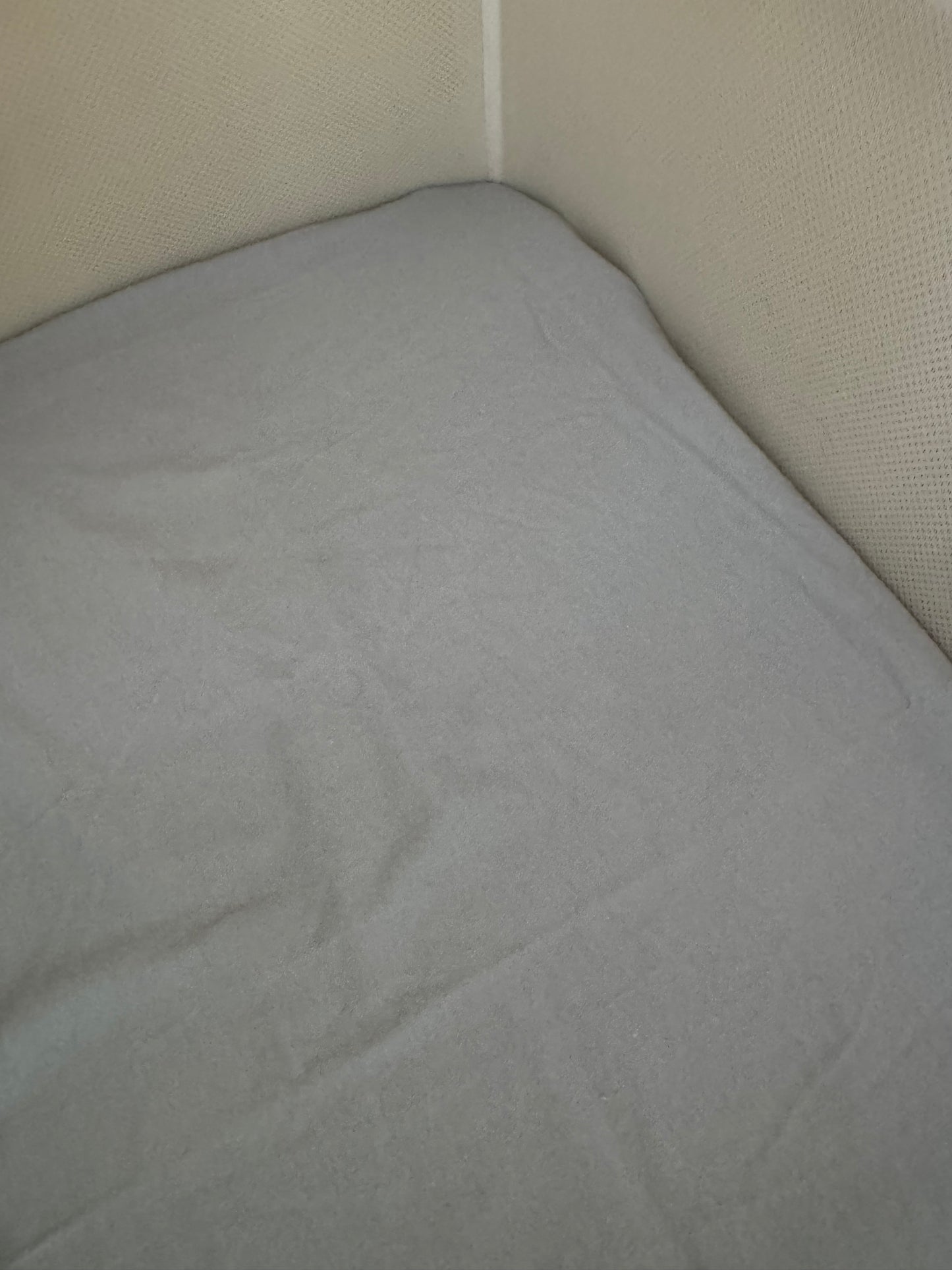 Bassinet Co-Sleeper Sheet ONLY - Flannel Pale Blue