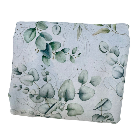 Bassinet & Change Mat Cover - Eucalyptus