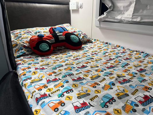 Caravan Bunk Fitted Sheet - Worksite