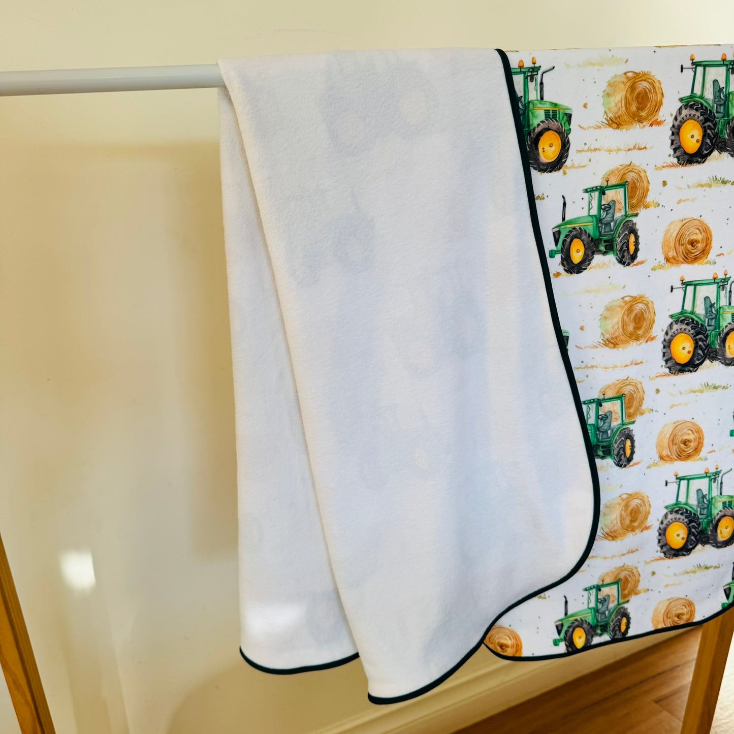 Double Sided Minky Blanket - JD Tractor