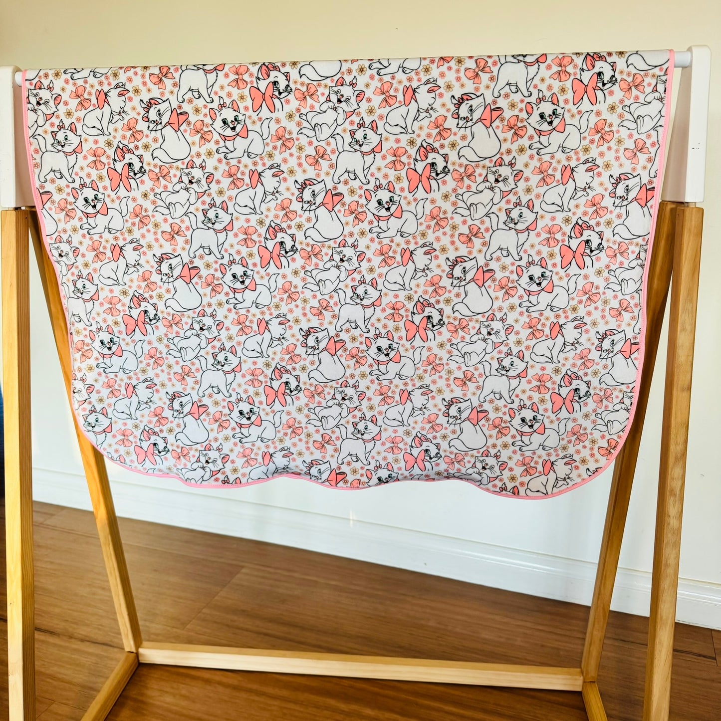 Double Sided Minky Blanket - Marie Kitty
