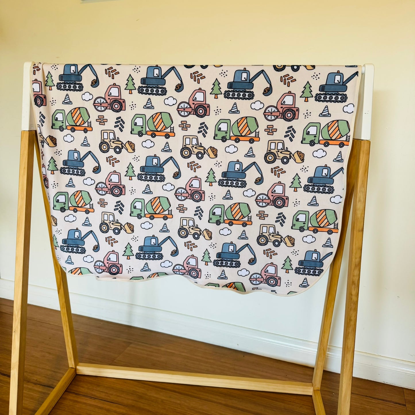 Double Sided Minky Blanket - Boho Roadworks