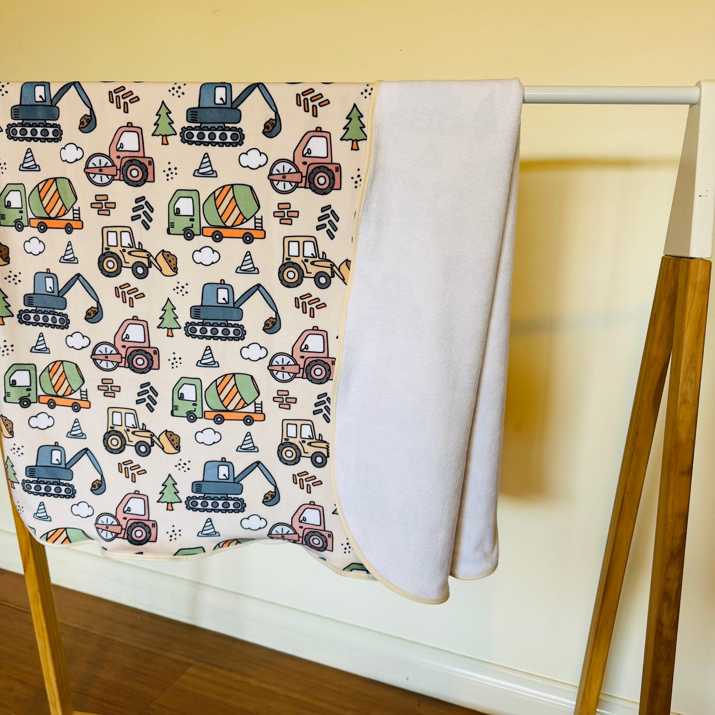 Double Sided Minky Blanket - Boho Roadworks