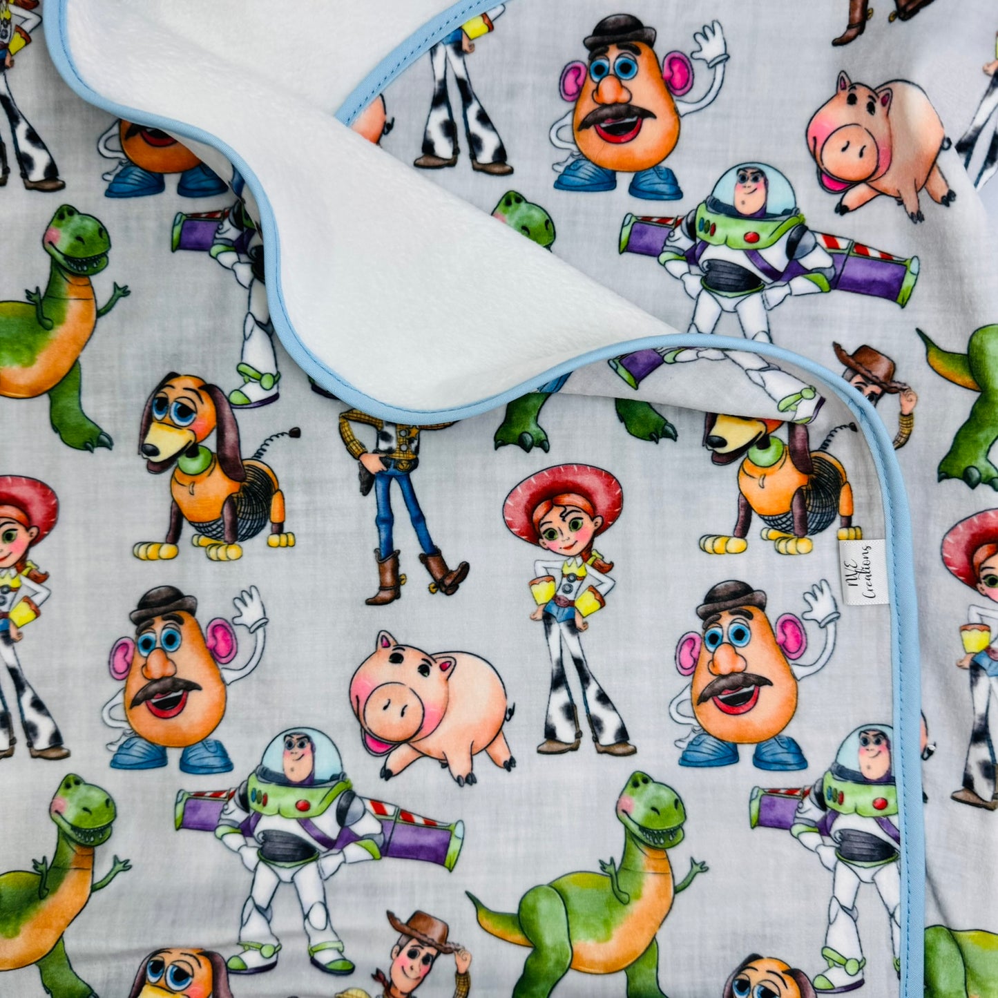 Double Sided Minky Blanket - Friend in Me