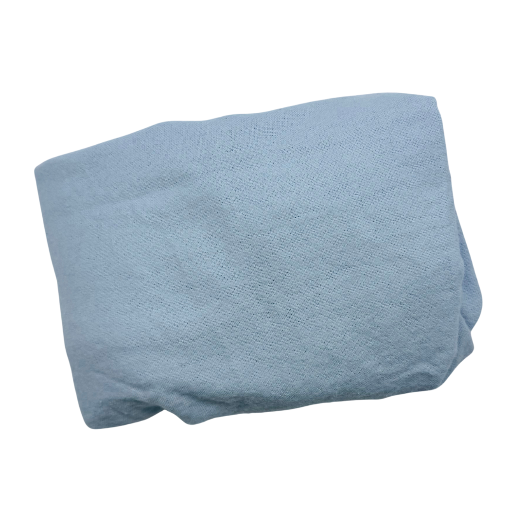 Bassinet Co-Sleeper Sheet ONLY - Flannel Pale Blue