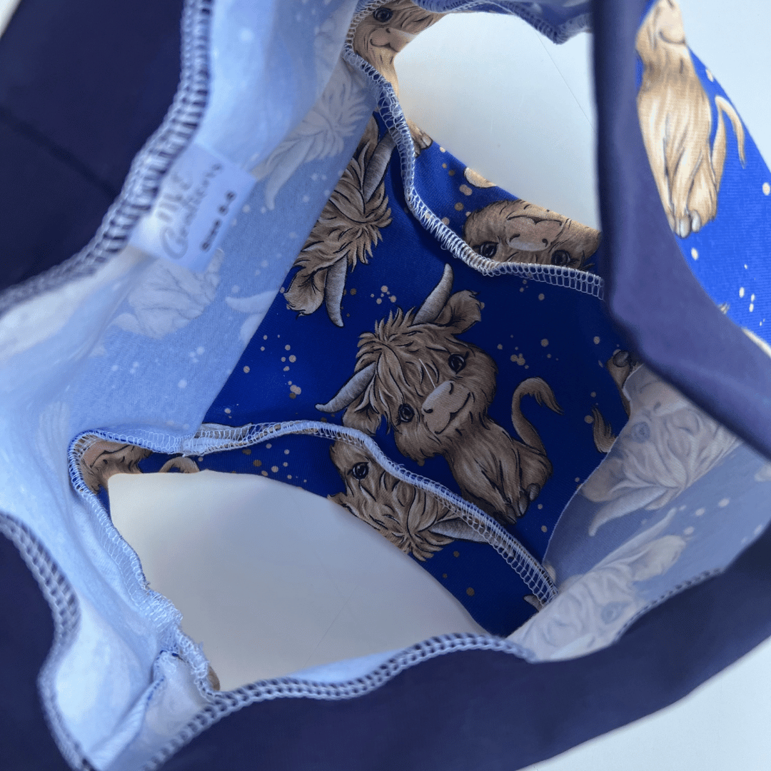 Underwear - Blue Highland Cow