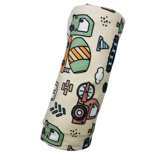 Double Sided Minky Blanket - Boho Roadworks
