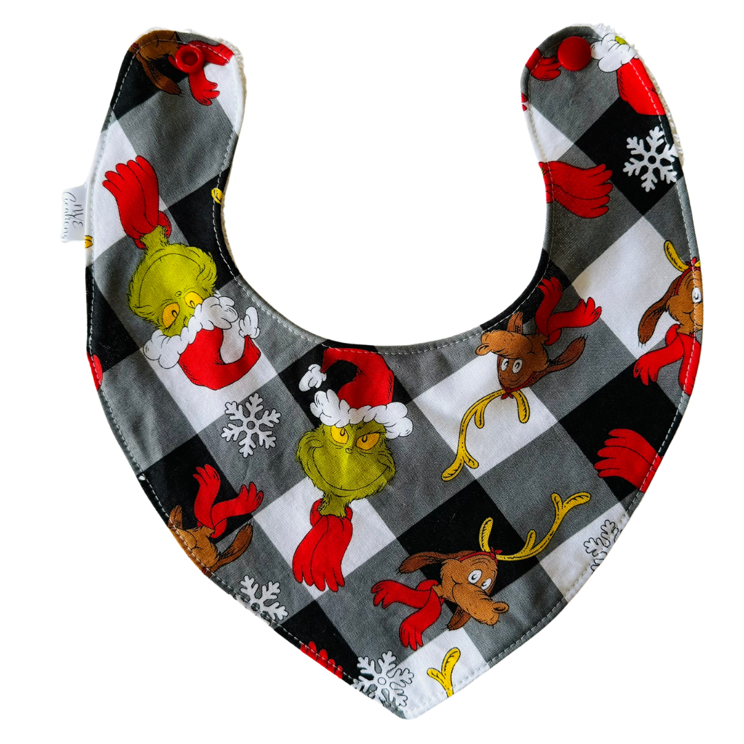 Dribble Bib - Christmas Grinch