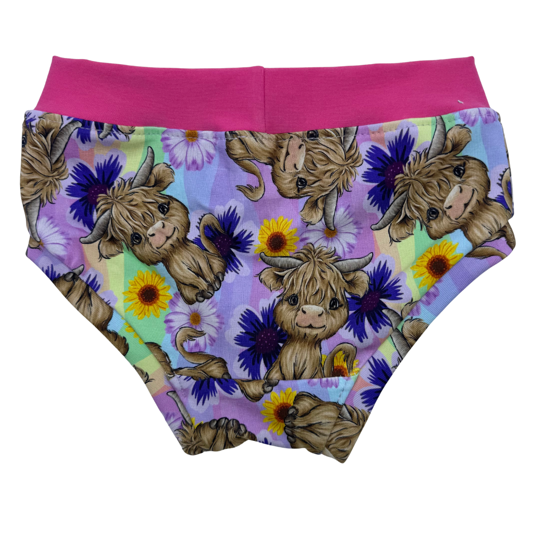Underwear - Highland Rainbow Flowers