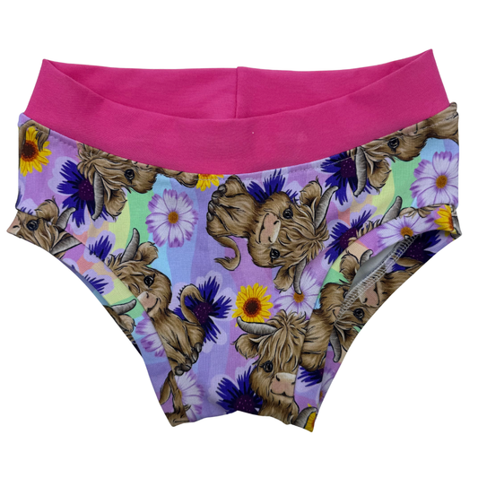 Underwear - Highland Rainbow Flowers
