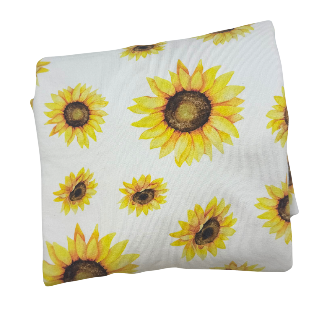 Bassinet & Change Mat Cover - Sunflowers