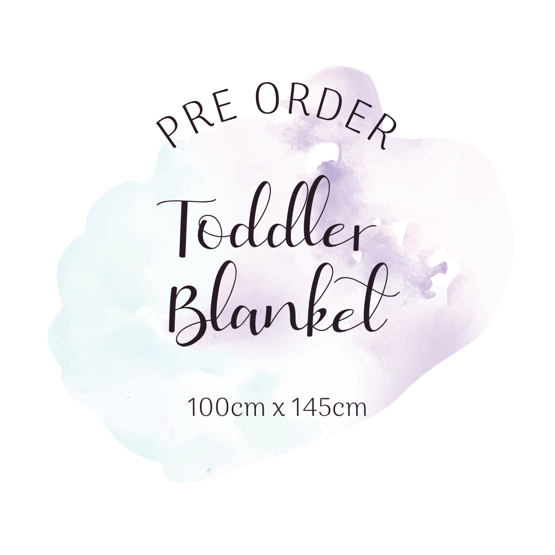 Blanket Toddler Large - Double Sided Minky