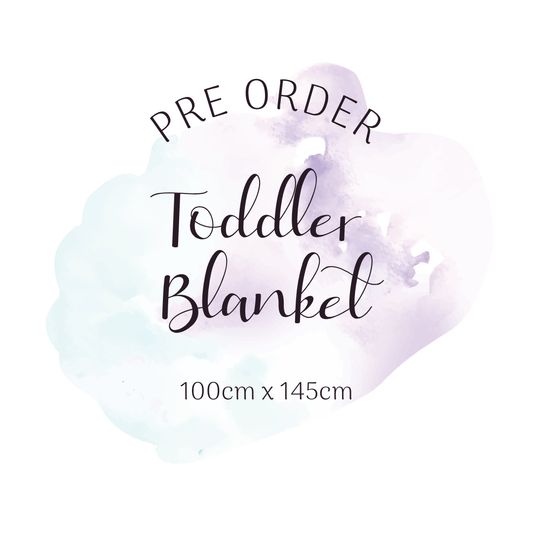 Blanket Toddler Large - Double Sided Minky