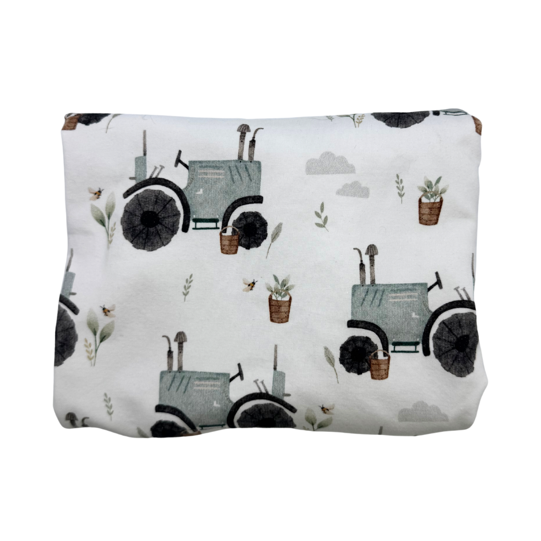 Fitted Cot Sheet - Cotton Jersey Tractors