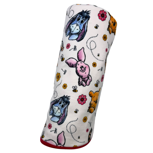 Double Sided Minky Blanket - Pooh Friends