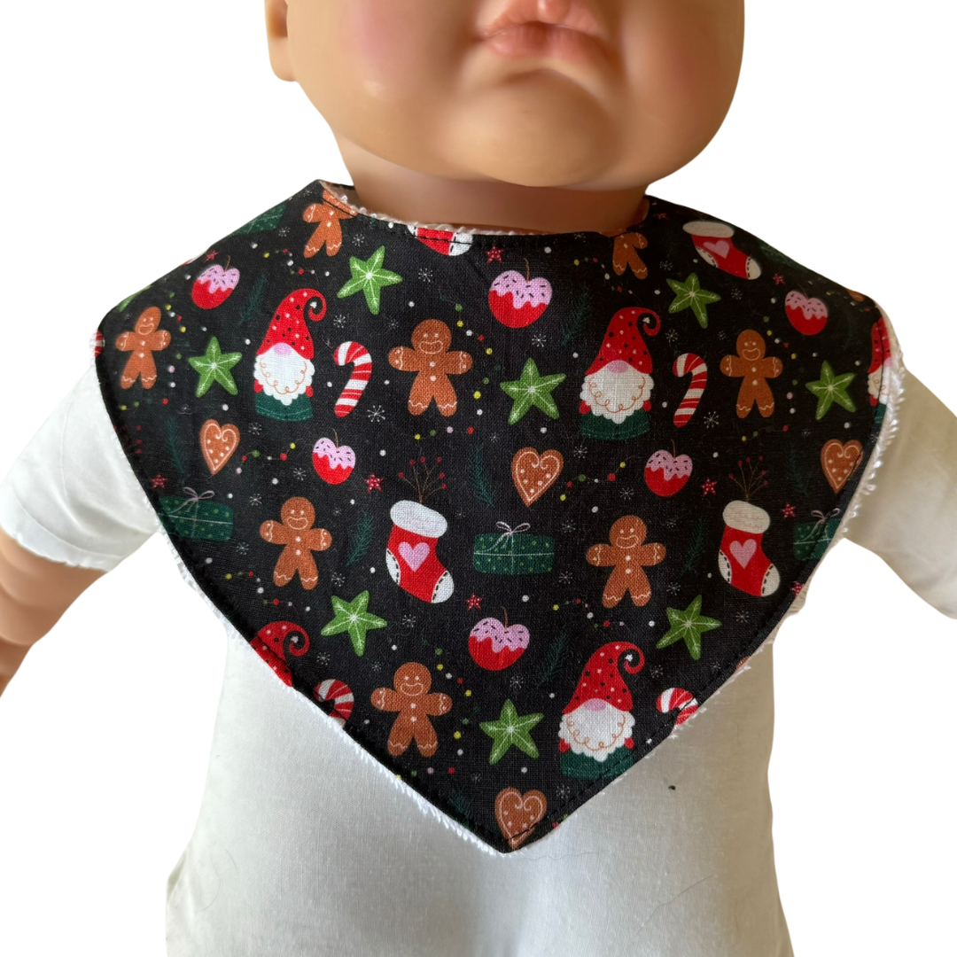 Dribble Bib - Christmas Stockings